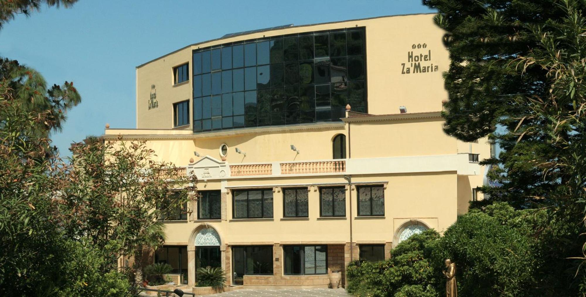 Hotel Za Maria Santo Stefano di Camastra Exteriör bild